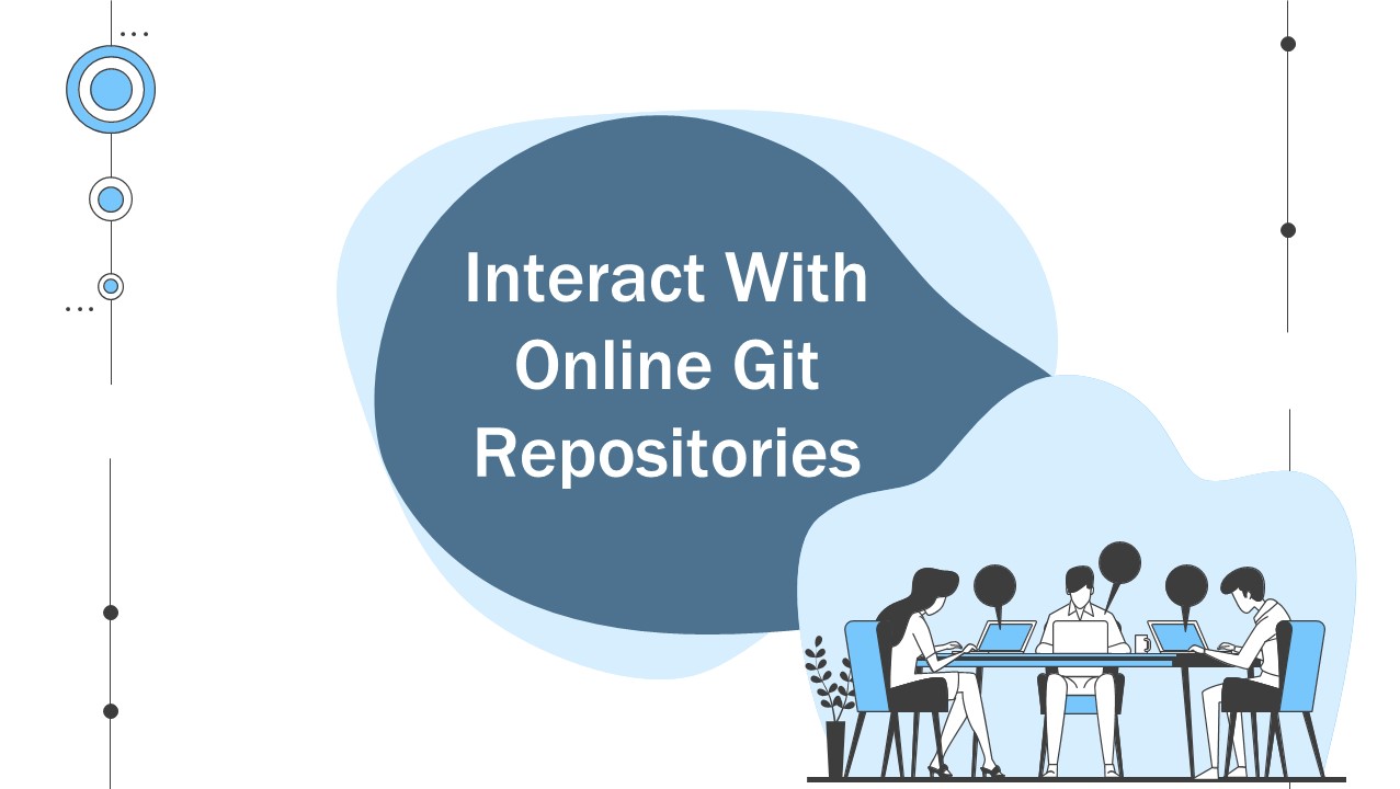 5 essential commands to interact with an online git repository: push, pull, clone, fetch, remote (video)