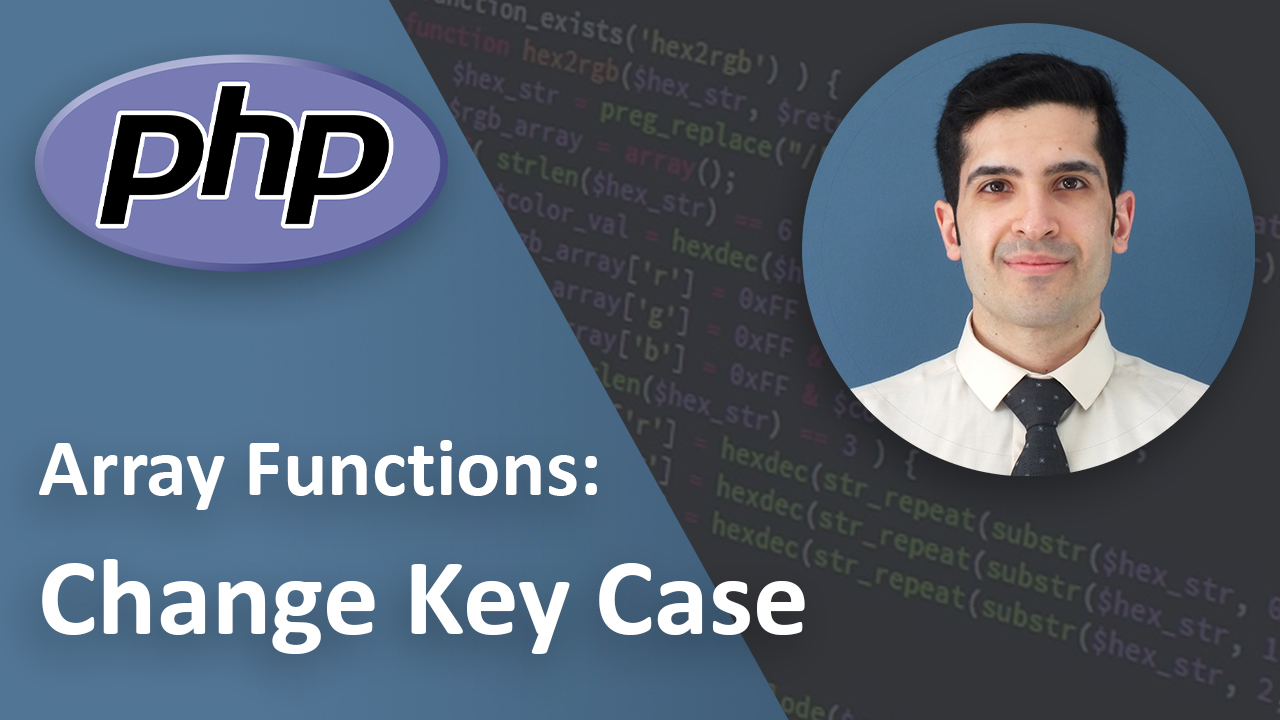 PHP array change key case