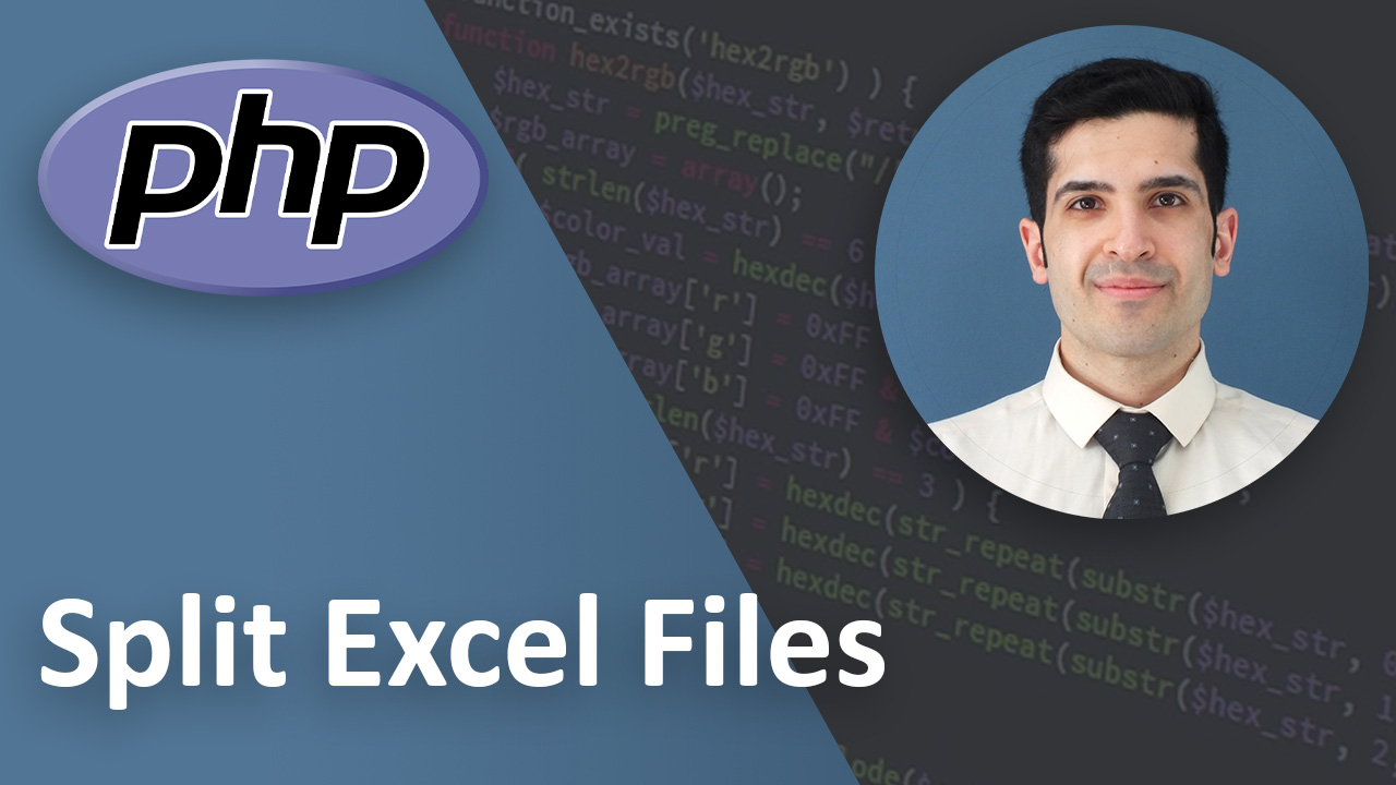 How to Split an Excel File into Multiple Files Using PHP